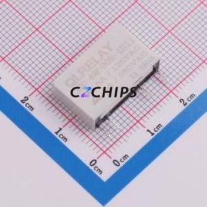 JZC-49F 005-1H11 Power Relay Through hole Component THT,20x5mm Relay 5V 1 Normally Open: 1A SPST-Normally Open::: 4 5A-250VAC - Product Image 1