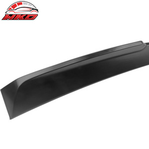 เหมาะสำหรับ Subaru WRX 2015-2021 สปอยเลอร์หลังคาทรง X สีดำดิบ - Product Image 6