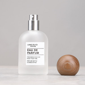 Customized LK Brand Flat Square Transparent Glass <b>Perfume</b> <b>Bottle</b> 30ml 50ml Screen Printed <b>Empty</b> Spray <b>Bottle</b> - Product Image 6