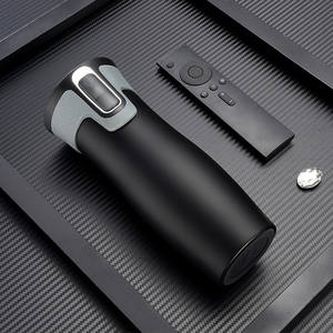 Gobelet de 15oz isolé sous vide tasse de voyage en acier inoxydable gobelet en acier inoxydable avec couvercle automatique - Product Image 6