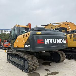 Mini-excavatrice hydraulique sur chenilles Hyundai HX245 d'occasion, pompe hydraulique PLC, boîte de vitesses, moteur - Excellent état, origine Japon, garantie 1 an - Product Image 2
