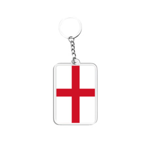 Acrylic Keychains & Pendants Light Keychains England Flags Various Countries Accessories for Fans - Product Image 1