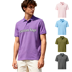 Camiseta Polo de Algodón para Hombre con Estampado Personalizado, Tela Piqué, Marca de Lujo, Regalo Corporativo, Uniforme, Ropa Transpirable para Ocio al Aire Libre - Product Image 2