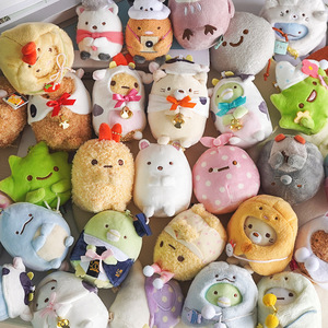 Llaveros de Peluche de Algodón Baratos, <span class=keywords><strong>Precio</strong></span> de Fábrica, Juguetes de Animales, Lindos Peluches Kawaii para Niños - Product Image 1