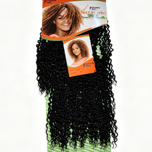 Extensiones de Cabello Sintético de Fibra de Baja Temperatura Nature <span class=keywords><strong>Vivi</strong></span>, Cortas, Rizadas, con Doble Trama, en Kenia - Product Image 4