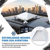 Support magnétique pour kit Starlink Mini V4, accessoires de fixation pour voiture, support de protection