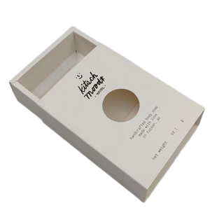 Mini boîte en carton à <span class=keywords><strong>tiroir</strong></span> <span class=keywords><strong>coulissant</strong></span> Solution <span class=keywords><strong>de</strong></span> stockage compacte pour petits métiers Composants électroniques Boîte en papier personnalisée - Product Image 1