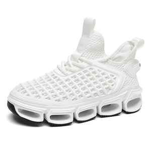 Chaussures <span class=keywords><strong>de</strong></span> <span class=keywords><strong>course</strong></span> vert néon pour hommes, baskets à semelle creuse, respirantes, légères, chaussures <span class=keywords><strong>de</strong></span> sport, chaussures <span class=keywords><strong>de</strong></span> marche cool - Product Image 2