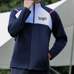 Chándal personalizado de suministro de fábrica con juego de jogging de rayas laterales para entrenamiento diario y eventos deportivos al aire libre - Product Image 6