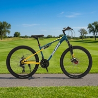 Vélo de course haute performance pour la compétition et le cyclisme longue distance, VTT à suspension souple 21 vitesses 26 pouces