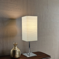 Lampe de table moderne de style nordique de luxe, E26, base en métal, tissu, alimentation électrique AC, décoration pour chambre à coucher, salon, restaurant
