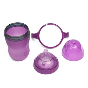 <span class=keywords><strong>Biberon</strong></span> d'<span class=keywords><strong>allaitement</strong></span> personnalisé de 250ml en argent nano à col large en silicone anti-colique pour bébé, matériau PPSU pour l'<span class=keywords><strong>allaitement</strong></span> - Product Image 6