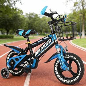 Vélos <span class=keywords><strong>pour</strong></span> enfants Hebei, vélo à pédales simple en acier avec double frein en V, quatre roues, <span class=keywords><strong>pour</strong></span> enfants de 3 à 5 ans - Product Image 6