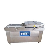 Máquina de Envasado al Vacío de Doble Cámara de Alta Resistencia Directa de Fábrica para Carne, Salchichas, Mariscos, Pescado, Pollo, Res y Cerdo