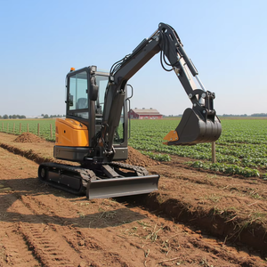 Fabricant d'excavatrices JIAHE, équipement <span class=keywords><strong>de</strong></span> construction, mini-excavatrice hydraulique sur chenilles <span class=keywords><strong>de</strong></span> 2,7 tonnes avec cabine fermée, moteur CE EPA - Product Image 1