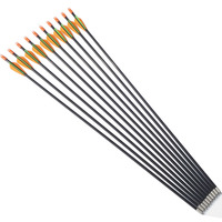 Flèches en fibre de verre, 31/29 pouces, pour enfants/femmes, résistantes à l'eau, pour pratique de tir à l'arc