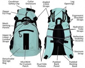 Free Sample Hot Outdoor Sport Trainer Travel Puppy <b>Dog</b> Sack Pet <b>Carrier</b> <b>Backpack</b> <b>Dog</b> <b>Carrier</b> Adjustable <b>Backpack</b> - Product Image 2