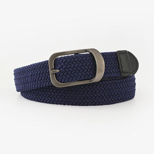 Nouveau design de <span class=keywords><strong>ceinture</strong></span> <span class=keywords><strong>élastique</strong></span> tressée réglable à boucle ardillon en alliage <span class=keywords><strong>ceinture</strong></span> <span class=keywords><strong>élastique</strong></span> décontractée unisexe pour hommes et femmes sans trous - Product Image 4