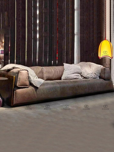 नवीनतम डिजाइन स्टाइलिश आधुनिक इतालवी 3 सीट कपड़े कमरे में रहने वाले Baxter विला सोफे - Product Image 4