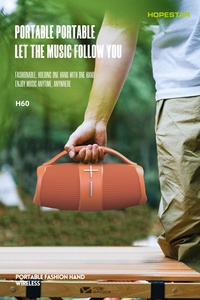 <span class=keywords><strong>2025</strong></span> phát hành mới H60 di động cho bluetooth loa không dây 20W RGB LED mini cầm tay TF công suất cao khối lượng lớn trống Pin - Product Image 2