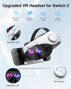 STARTRC GAMES Auriculares <span class=keywords><strong>VR</strong></span> Mejorados para <span class=keywords><strong>Switch</strong></span> 2 |   Gafas de Realidad Virtual 3D Inmersivas <span class=keywords><strong>con</strong></span> Mayor Comodidad y Campo de Visión Ampliado - Product Image 3