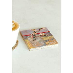 Vincent <b>Van</b> Gogh Series Stone Coaster Set 82 Square Design for Business Cup <b>Mat</b> Gift or Promotion - Product Image 2