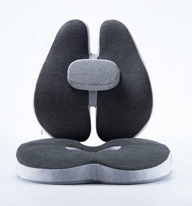 Almohada de espuma viscoelástica, cojín de soporte Lumbar y soporte de espalda para silla de oficina, coche, sofá, avión, asiento de oficina, almohada trasera - Product Image 3