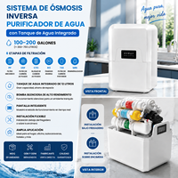 Prêt pour l'e-commerce |   Système d'osmose inverse à 6 étapes avec réservoir intégré |   Haute pureté |   Faible MOQ OEM |   Approvisionnement B2B à Traitement Rapide