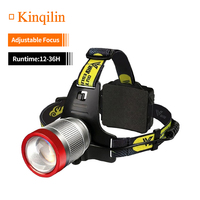 Linterna Frontal Recargable LED con Luz Blanca y Enfoque Ajustable para Uso en Exteriores, Emergencias y Hogar, Directo de Fábrica, Personalizable