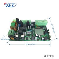 YET870 433.92mhz Control Remoto para Puerta de Garaje, Interruptor para Puerta Batiente, Transmisor RF, Placa Controladora