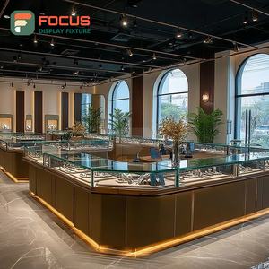 Muebles de Exhibición para Joyería de Alta Visibilidad, Panel de Vidrio Templado, Vitrina de Vidrio para Tienda de Joyería - Product Image 5