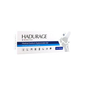 HADURAGE 3ml 90mg Gel injectable médical à l'<span class=keywords><strong>acide</strong></span> <span class=keywords><strong>hyaluronique</strong></span> de sodium, produit de <span class=keywords><strong>comblement</strong></span> dermique pour les articulations du genou, <span class=keywords><strong>prix</strong></span> d'usine, distribution en gros - Product Image 6