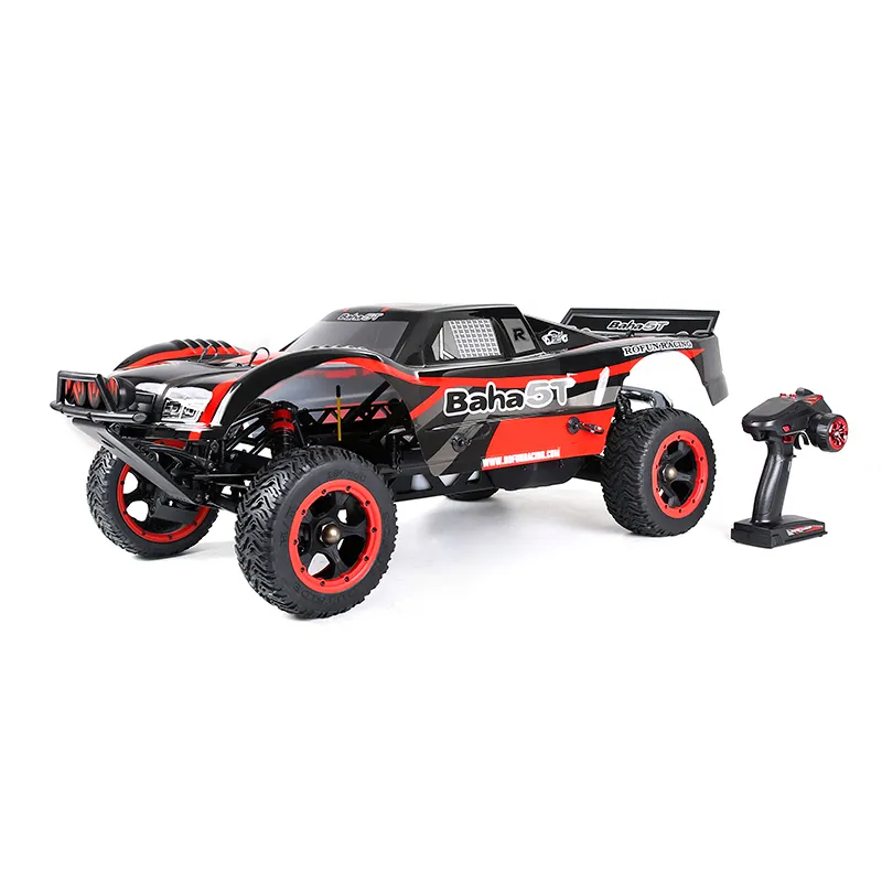 2021 Newest 1/5 ROVAN BAJA 5T RC Car 32CC Two-Stroke Engine Gas Powered Remote Control Truck 2WD ROFUN 97CM Big Toy Model