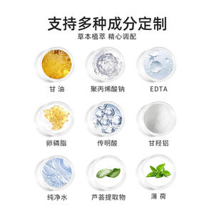 Parches de hidrogel refrescantes Hodaf, tela no tejida, rellenos de agua, personalizables para todo tipo de piel, parches corporales - Product Image 2