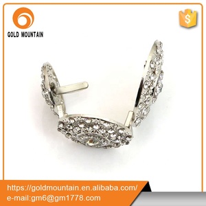 Hebillas <span class=keywords><strong>de</strong></span> metal <span class=keywords><strong>de</strong></span> aleación <span class=keywords><strong>de</strong></span> Zinc, diamantes <span class=keywords><strong>de</strong></span> imitación, accesorios <span class=keywords><strong>de</strong></span> cadena <span class=keywords><strong>de</strong></span> zapatos para mujer, parte <span class=keywords><strong>de</strong></span> <span class=keywords><strong>sandalia</strong></span> - Product Image 2
