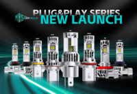 Plug and Play 9004 M8S 50W Auto LED Phares Ampoules 8400LM 6500K H4 H13 9007 9012 Voiture LED Ampoule avec Ventilateur