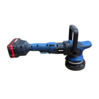 Polisseuse orbitale sans fil 15 mm avec batterie 3 Ah - Polisseuse de voiture portable à vitesse variable pour polissage à l'eau