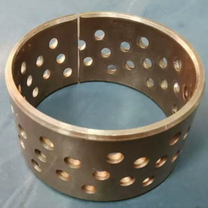 CuZn25Al6FeMn3 Douille coulissante en bronze-graphite-carbone haute résistance sur mesure, Précision P0, Diamètre extérieur 35 mm, Marque <span class=keywords><strong>DALON</strong></span> - Product Image 4