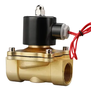 New Arrival Copper Core Coil 2/2 Ways Direct Acting Type Internal Thread Solenoid Valve Water Valve Air Valve
