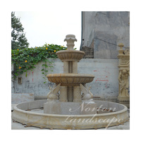 Statue de cygne en pierre personnalisée pour la décoration extérieure de la maison, du jardin et du parc, fontaine d'eau en granit et marbre, sculpture d'animaux et de femmes