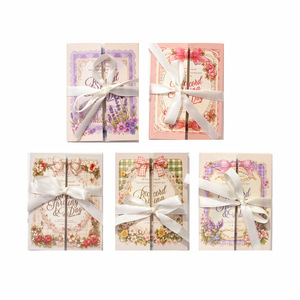 50 feuilles de papier matériel par paquet Record Spring Series Retro Basic Handbook Material Decoration Priming - Product Image 5
