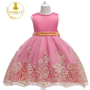 Kids Dress Up Baby Party Gown Summer Frock Girl Noble Princess Dress