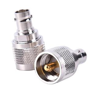 แบรนด์คุณภาพสูง PL-259 ปลั๊กตัวผู้เข้ากับ BNC SOCKET ตัวเมีย อะแดปเตอร์ RF รุ่น RY-connector-UHF - Product Image 4