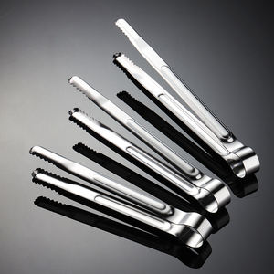 <span class=keywords><strong>Ironx</strong></span> ที่คีบอาหารทำอาหารในครัวที่คีบบาร์บีคิวสแตนเลสที่หนีบกันความร้อนที่คีบบุฟเฟ่ต์เสริฟสเต็กทำความสะอาดง่าย - Product Image 5