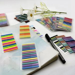 Autocollants d'indexation personnalisables pour fournitures de bureau étudiantes, bloc-notes autocollants, papeterie mignonne Kawaii en gros - Product Image 4