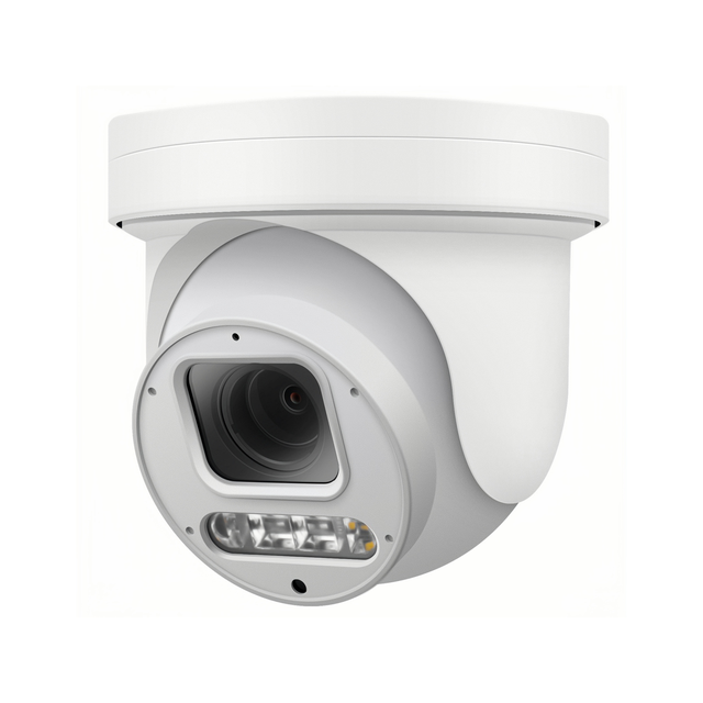 8 Megapixel IP66 Waterproof Eyeball CCTV Camera with Night Vision Two-Way Audio SD Card Storage for Outdoor Use 1-Year Warranty