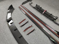 Kit de carrosserie en fibre de carbone style AE amélioré, léger et personnalisé, pour BMW X3M X4M, accessoires et outils automobiles, vente chaude