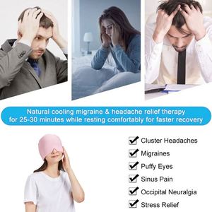 Productos para el Cuidado de la Salud, Compresa Fría Personalizada para Migrañas, Gorro de Hielo para el Alivio del Dolor de Cabeza - Product Image 6