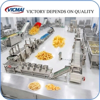 Semi-automatische, volautomatische, industriële, complete turnkey, professionele lijn voor de verwerking van aardappel-frites
