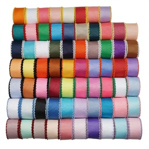 Cinta de Grosgrain de Color Sólido, 100% Poliéster, Doble Cara, 1-1/2 de Ancho, Cintas para Manualidades y Envoltura de Regalos - Product Image 4
